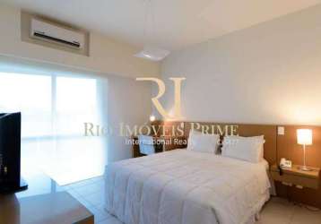 Flat com 1 quarto para alugar na avenida das américas, barra da tijuca, rio de janeiro, 19 m2 por r$ 3.500