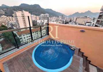 Cobertura com 2 quartos à venda na rua doutor satamini, tijuca, rio de janeiro, 117 m2 por r$ 870.000