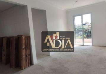 Apartamento com 2 dormitórios para alugar, 53 m² por r$ 2.650,00/mês - jardim haydee - mauá/sp