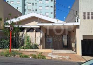 Casa comercial com 1 sala para alugar no centro, são carlos , 177 m2 por r$ 3.334