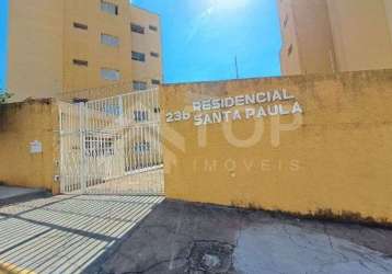 Apartamento com 2 quartos para alugar no jardim santa paula, são carlos , 93 m2 por r$ 1.200