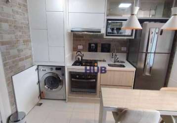 Studio com 1 dormitório para alugar por r$ 2.456,41/mês - cabral - curitiba/pr