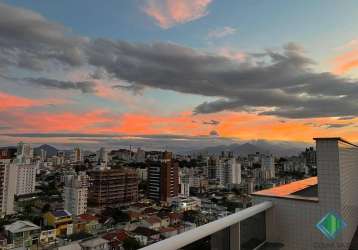 Cobertura com 5 quartos à venda na rua olavo bilac, 116, canto, florianópolis, 272 m2 por r$ 2.990.000