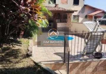 Casa em santa rosa, niterói: 3 dormitórios, 3 suítes e 5 banheiros por r$460.000 - venda