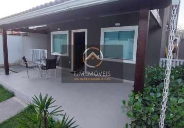 Casa em barroco, itaipuaçu - maricá: 120m², 2 dormitórios, 1 suíte, 3 banheiros. à venda por r$ 650.000.