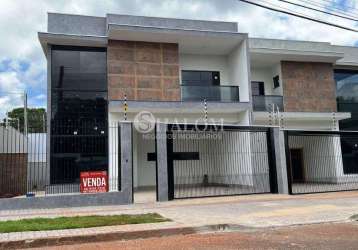 Sobrado à venda em maringá, império do sol, com 3 suítes, com 174 m²