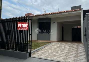 Casa à venda em maringá, conjunto batel, com 3 quartos, com 100 m²