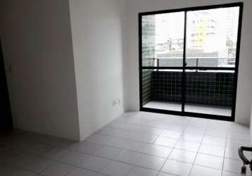 Apartamento para venda possui 61 metros com 3 quartos sendo 1 suíte com 1 vg - na torre - recife - pe