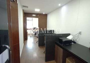 Oportunidade em boa viagem: 45m², sala comercial/mobiliado