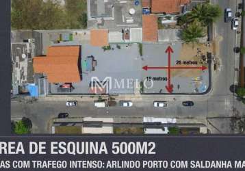 Oportunidade em caruaru: 500m², terreno.