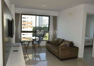 Oportunidade em parnamirim: 44m², 02qts, 01rotativa/mobiliado