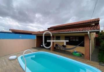 Casa com 3 dormitórios à venda, 117 m² por r$ 450.000,00 - belmira novaes - peruíbe/sp