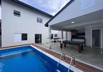 Casa com 5 dormitórios à venda, 230 m² por r$ 990.000,00 - jardim imperador - peruíbe/sp