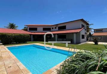 Casa com 6 dormitórios à venda, 396 m² por r$ 1.600.000,00 - bougainvillee iii - peruíbe/sp