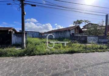 Terreno à venda, 318 m² por r$ 200.000,00 - cidade nova peruibe - peruíbe/sp