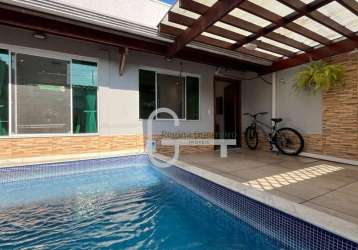 Casa com 2 dormitórios à venda, 110 m² por r$ 430.000,00 - jardim mar e sol - peruíbe/sp