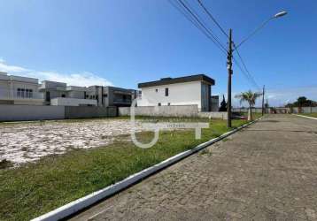 Terreno à venda, 300 m² por r$ 340.000,00 - condomínio flora rica - peruíbe/sp