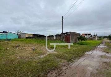 Terreno à venda, 270 m² por r$ 110.000,00 - estância são josé - peruíbe/sp