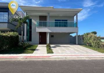 Casa com 4 dormitórios à venda, 350 m² por r$ 2.390.000,00 - boulevard lagoa - serra/es