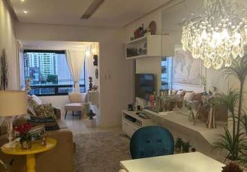 Apartamento mobiliado 2 quartos em pituba, salvador/ba