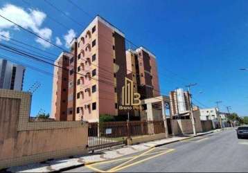 Apartamento com 3 dormitórios à venda, 84 m² por r$ 280.000 - engenheiro luciano cavalcante - fortaleza/ce