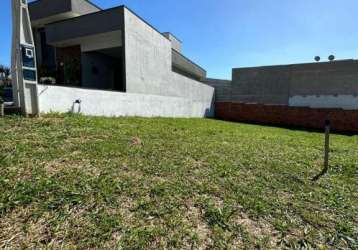 Terreno em condomínio fechado à venda na avenida manoel ruz peres, 4366, jardim toscana, indaiatuba por r$ 312.000