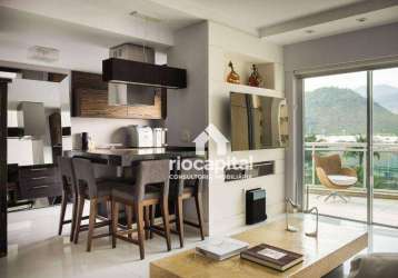 Apartamento duplex com 2 quartos à venda, 88 m² por r$ 1.280.000 - barra da tijuca - rio de janeiro/rj