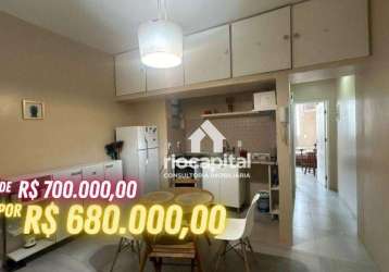 Flat com 1 quarto à venda, 36 m² por r$ 680.000 - copacabana - rio de janeiro/rj