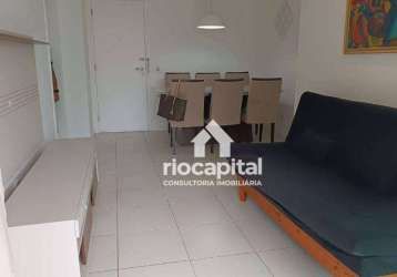 Apartamento com 2 quartos à venda, 66 m² por r$ 690.000 - barra da tijuca - rio de janeiro/rj