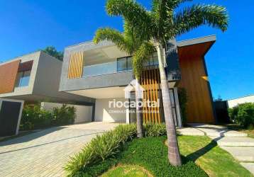 Casa com 5 quartos à venda, 650 m² por r$ 10.000.000 - barra da tijuca - rio de janeiro/rj