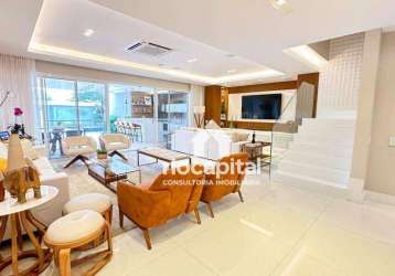 Casa com 3 quartos à venda, 358 m² por r$ 4.800.000 - barra da tijuca - rio de janeiro/rj