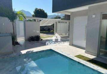 Casa com 4 quartos à venda, 220 m² por r$ 1.690.000 - vargem pequena - rio de janeiro/rj