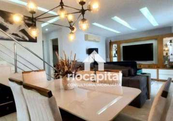 Casa com 3 quartos à venda, 224 m² por r$ 1.700.000 - recreio dos bandeirantes - rio de janeiro/rj