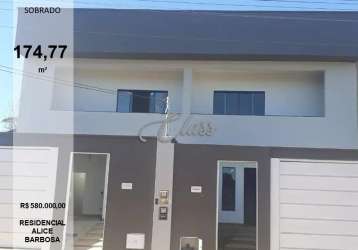 Sobrado - residencial alice barbosa