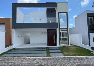 Excelente casa duplex à venda no cond. nova york em cajupiranga, parnamirim/rn