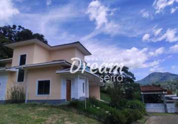 Casa com 3 dormitórios à venda, 165 m² por r$ 1.250.000,00 - parque do imbui - teresópolis/rj