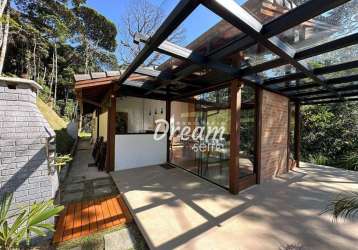 Casa com 3 dormitórios à venda, 121 m² por r$ 1.230.000,00 - comary - teresópolis/rj