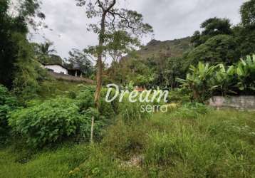 Terreno à venda, 2001 m² por r$ 180.000,00 - cascata do imbuí - teresópolis/rj