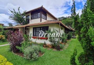 Casa com 3 dormitórios à venda, 119 m² por r$ 690.000,00 - albuquerque - teresópolis/rj