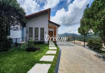 Casa com 3 dormitórios à venda, 145 m² por r$ 892.000,00 - albuquerque - teresópolis/rj