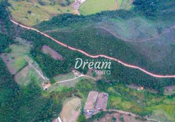 Sítio com 2 dormitórios à venda, 726000 m² por r$ 1.300.000,00 - serra do capim - teresópolis/rj