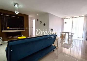 Apartamento com 2 dormitórios à venda, 80 m² por r$ 600.000,00 - várzea - teresópolis/rj