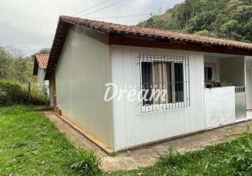 Casa com 2 dormitórios à venda, 54 m² por r$ 160.000,00 - granja florestal - teresópolis/rj