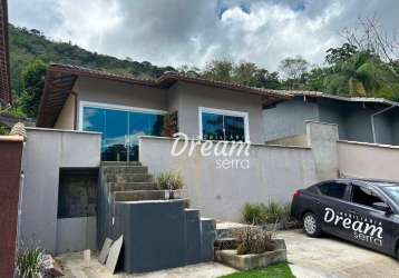 Casa com 3 dormitórios à venda, 89 m² por r$ 419.000,00 - posse - teresópolis/rj