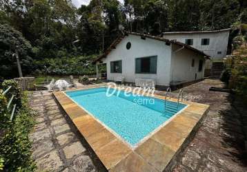 Casa com 7 dormitórios à venda, 100 m² por r$ 450.000,00 - posse - teresópolis/rj