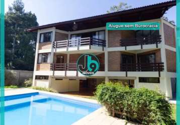 Casa/sobrado alugar bigorrilho 470² com piscina 4 quartos sendo 2 suítes e 6 vagas de garagem