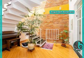 Sobrado/casa alugar seminário 324m² com hidromassagem sendo 4 quartos e 4 vagas de garagem