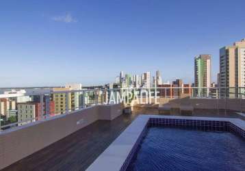 Apartamento com 2 dormitórios à venda, 59 m² por r$ 600.000,00 - tambaú - joão pessoa/pb