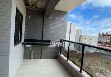 Apartamento com 2 dormitórios à venda, 62 m² por r$ 475.000,00 - jardim oceania - joão pessoa/pb