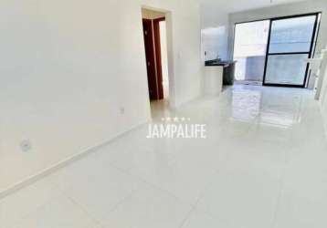 Apartamento com 2 dormitórios à venda, 86 m² por r$ 206.000,00 - cruz das armas - joão pessoa/pb